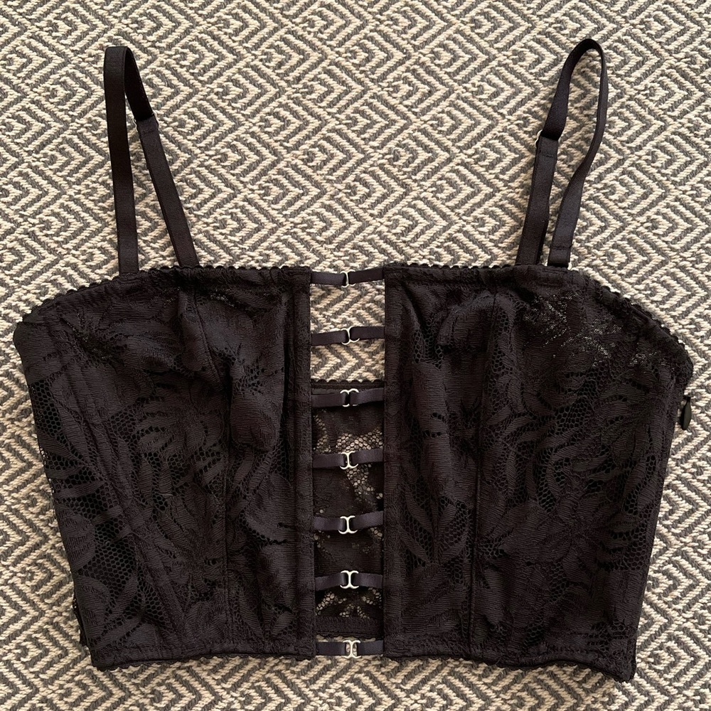 Victoria’s Secret Size XS Unlined Strapless Corset Top New